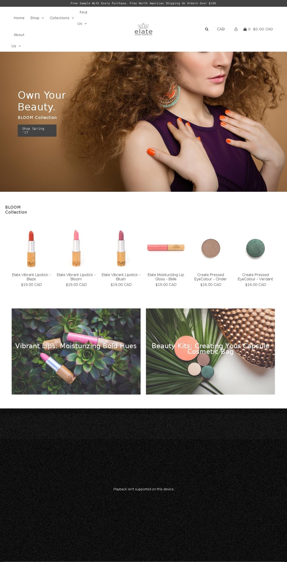 Copy of Copy of Copy of Icon Shopify theme site example mantracosmetic.com
