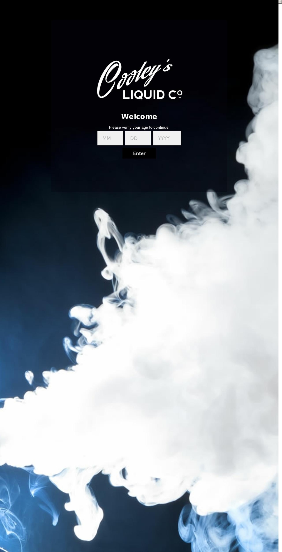 mantraeliquid.com — Shopify storefront screenshot