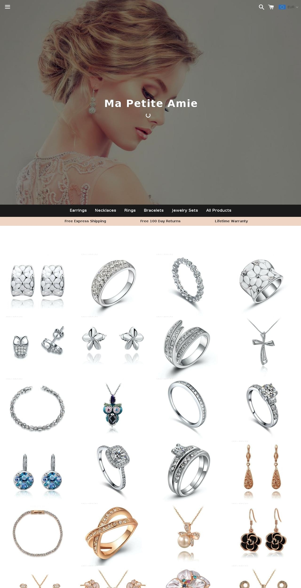 mapetiteamie.com shopify website screenshot