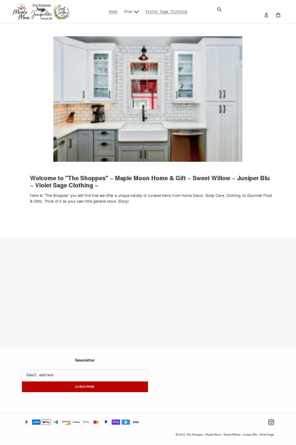 maple-moon.com shopify website screenshot