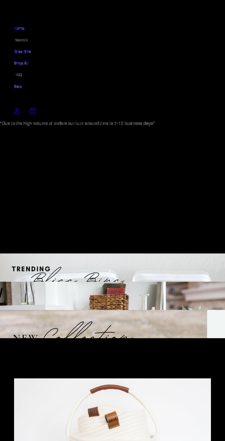 mapleandlark.com shopify website screenshot