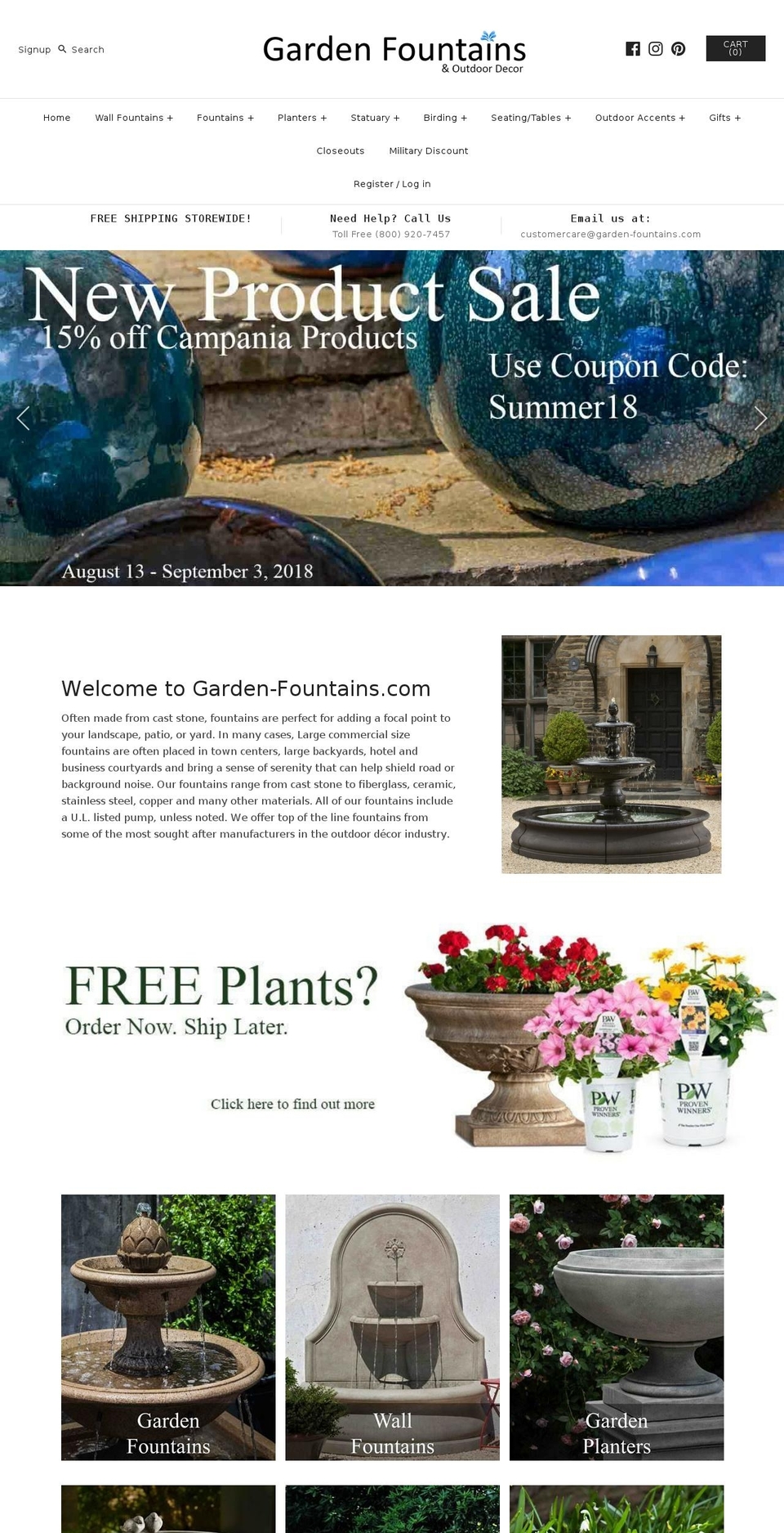 mapleleafnursery.com — Shopify storefront screenshot