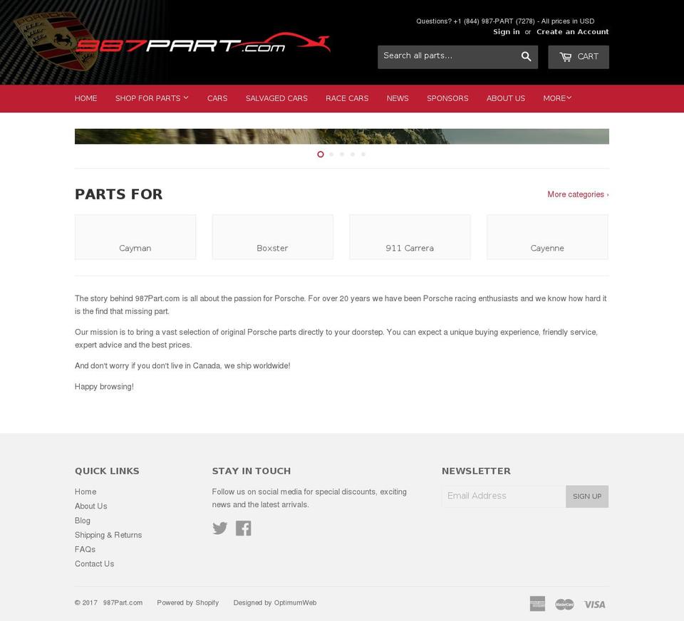 maporsche.ca shopify website screenshot