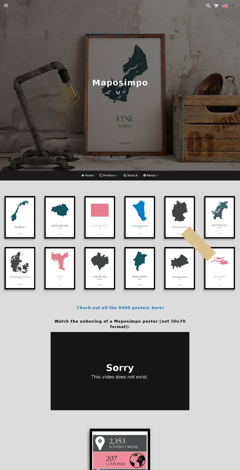 maposimpo.com — Shopify storefront screenshot