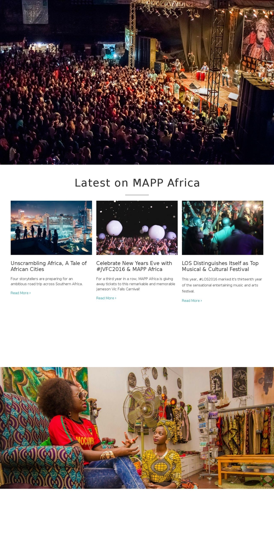 mappafrica.com shopify website screenshot