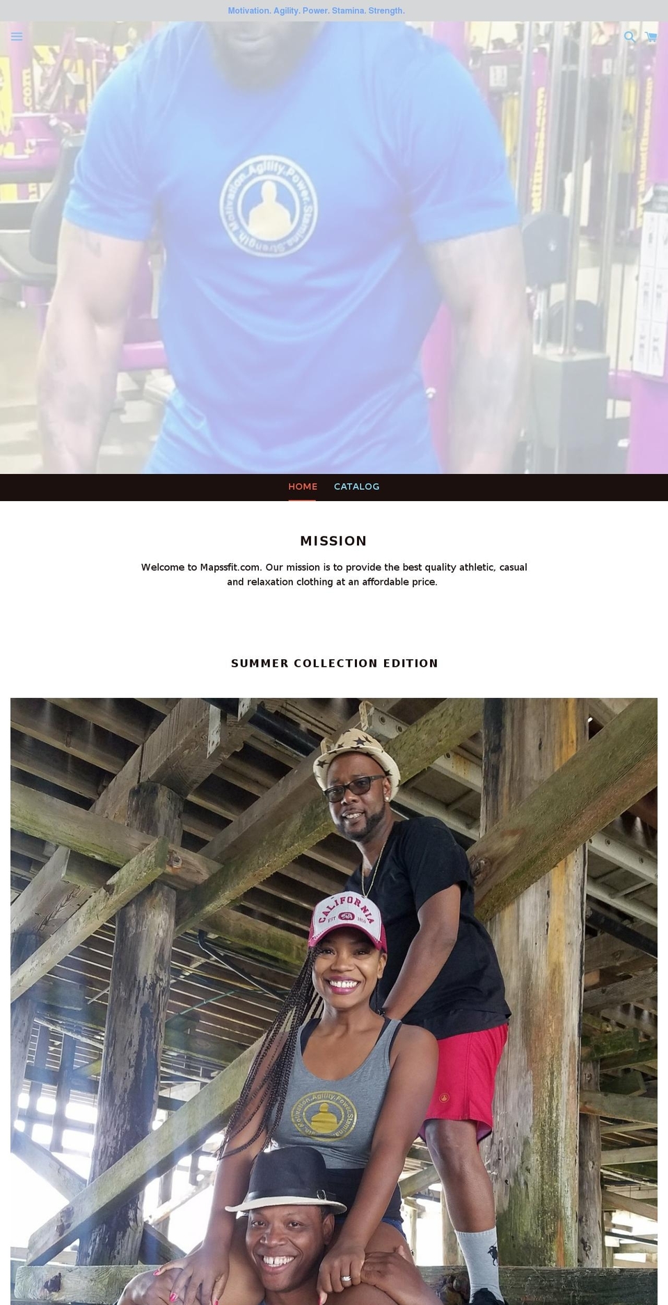 mapssfit.com — Shopify storefront screenshot