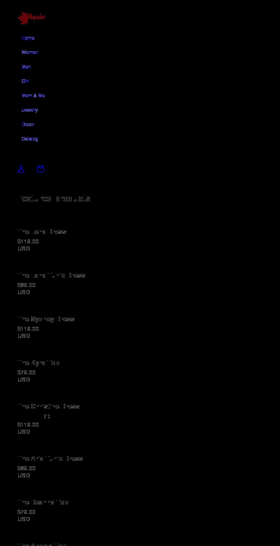 mapulder.com shopify website screenshot