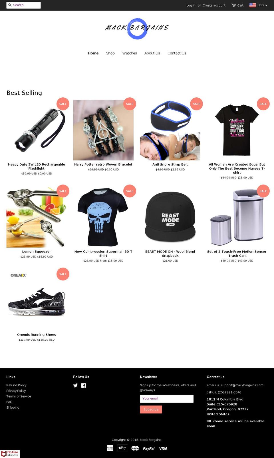 maqifitness.com — Shopify storefront screenshot