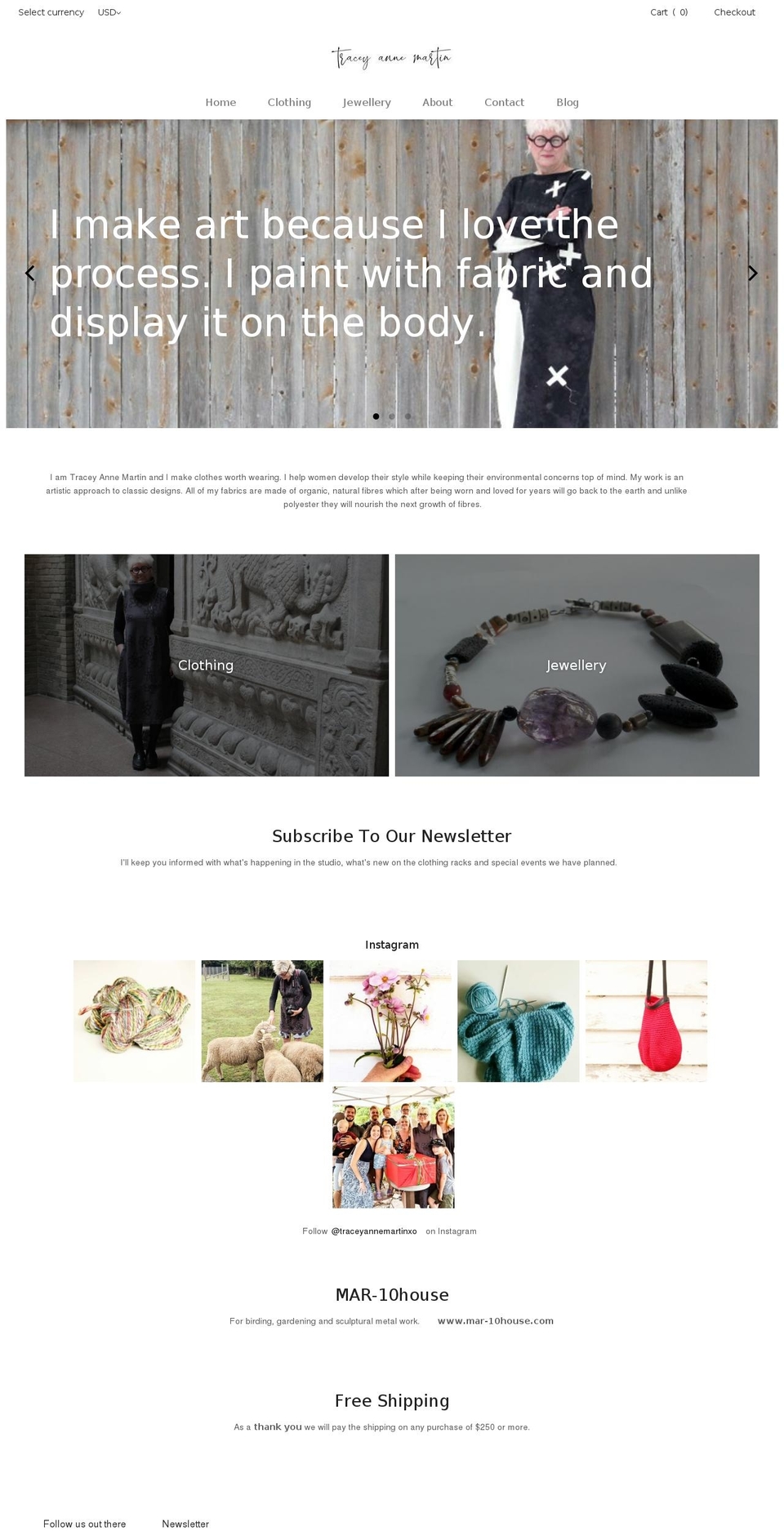 mar10house.com — Shopify storefront screenshot