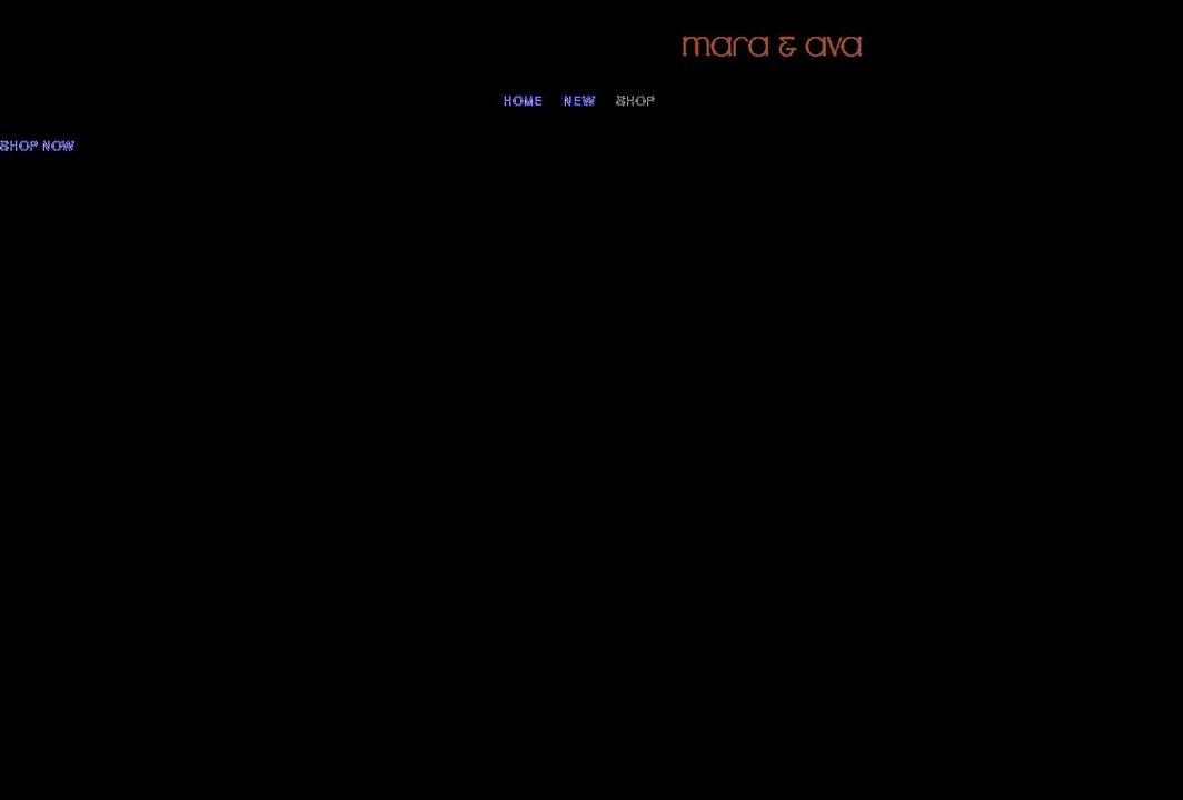 maraandava.com shopify website screenshot