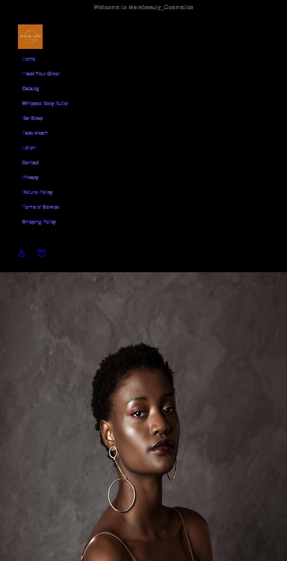 marabeauty.net shopify website screenshot