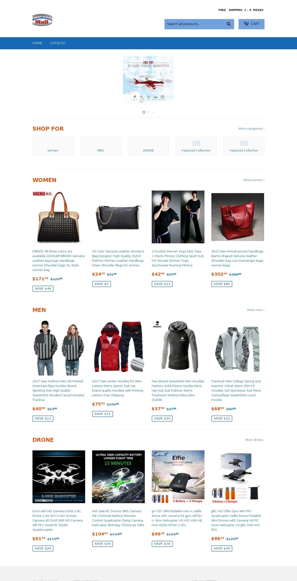 marabuntamall.com shopify website screenshot