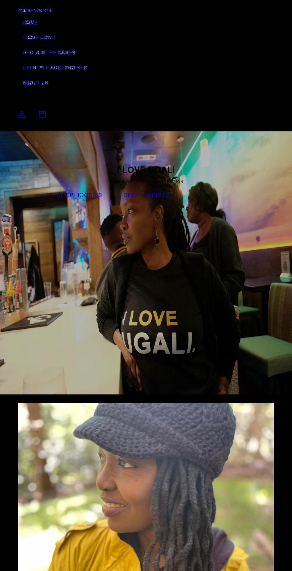 mararuvuma.com shopify website screenshot