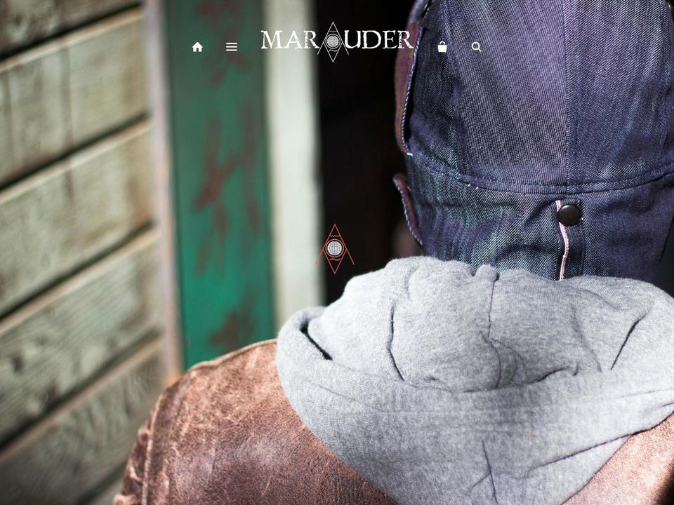 marauderlifestyle.com — Shopify storefront screenshot