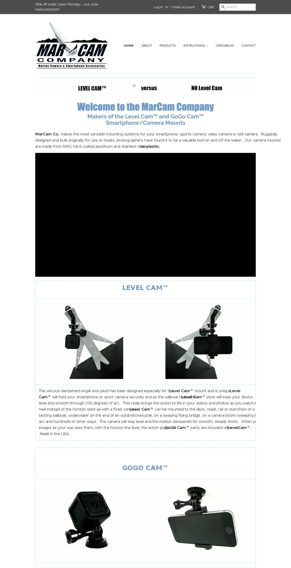 marcamco.com — Shopify storefront screenshot