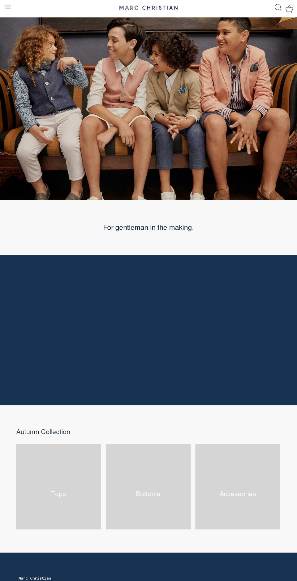 marcchristian.com.au shopify website screenshot