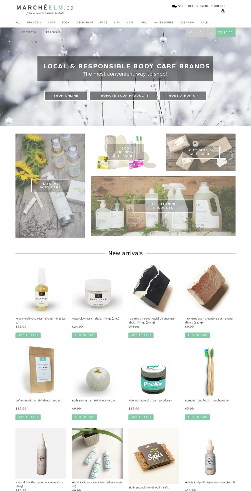 stage-theme-package Shopify theme site example marcheelm.com
