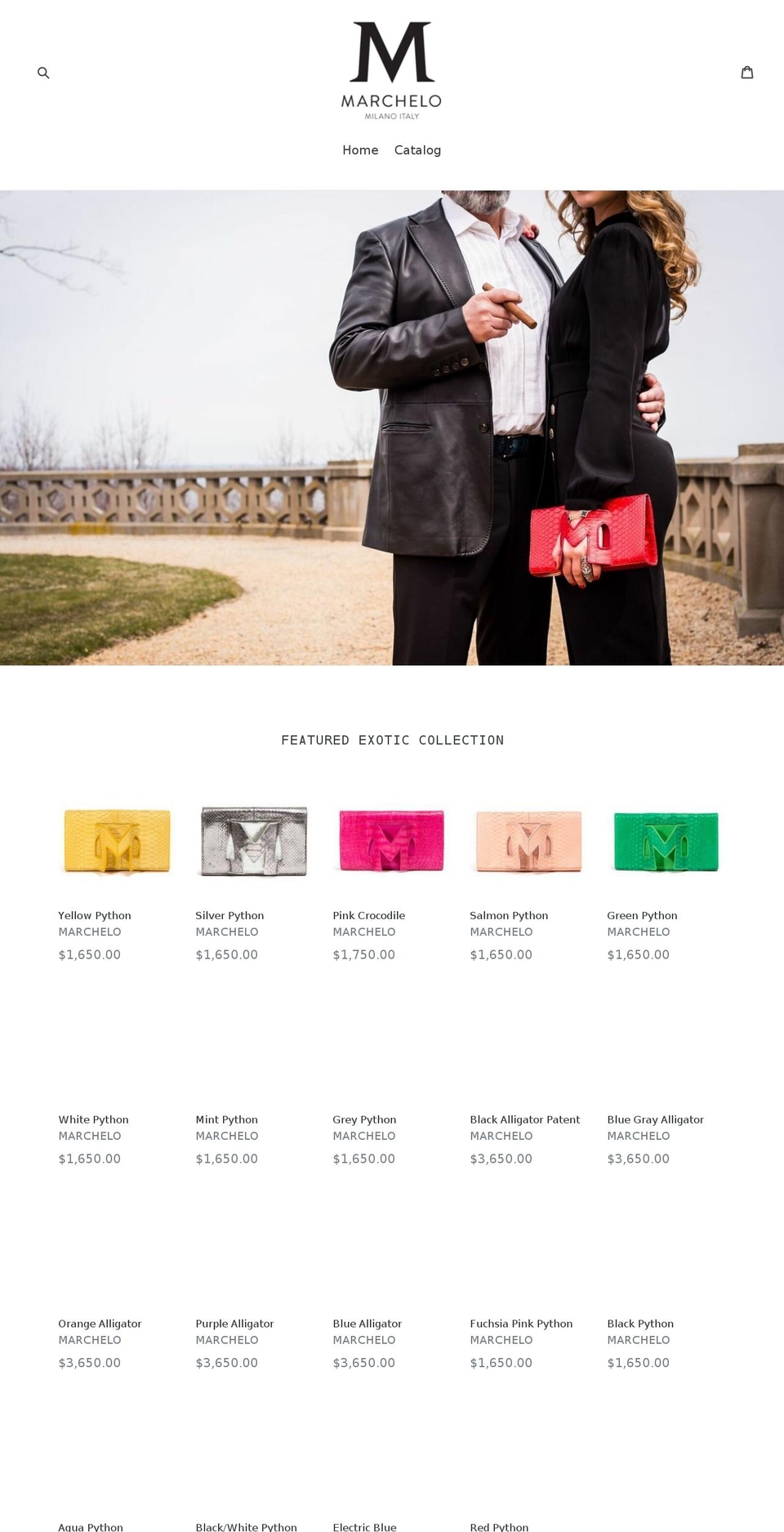 marchelo.com — Shopify storefront screenshot