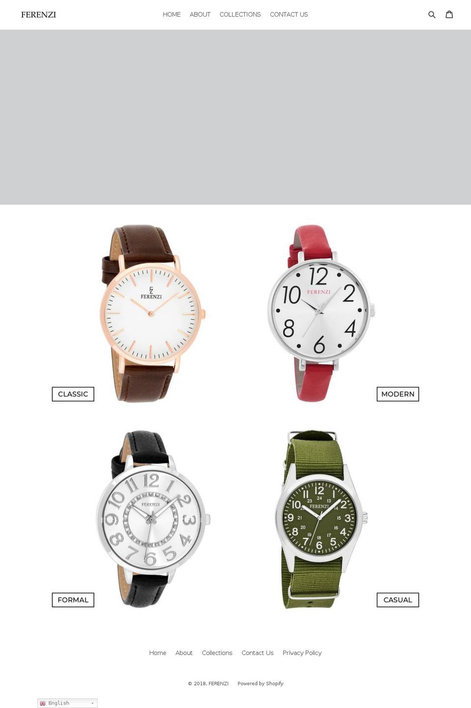 marcianowatches.com shopify website screenshot