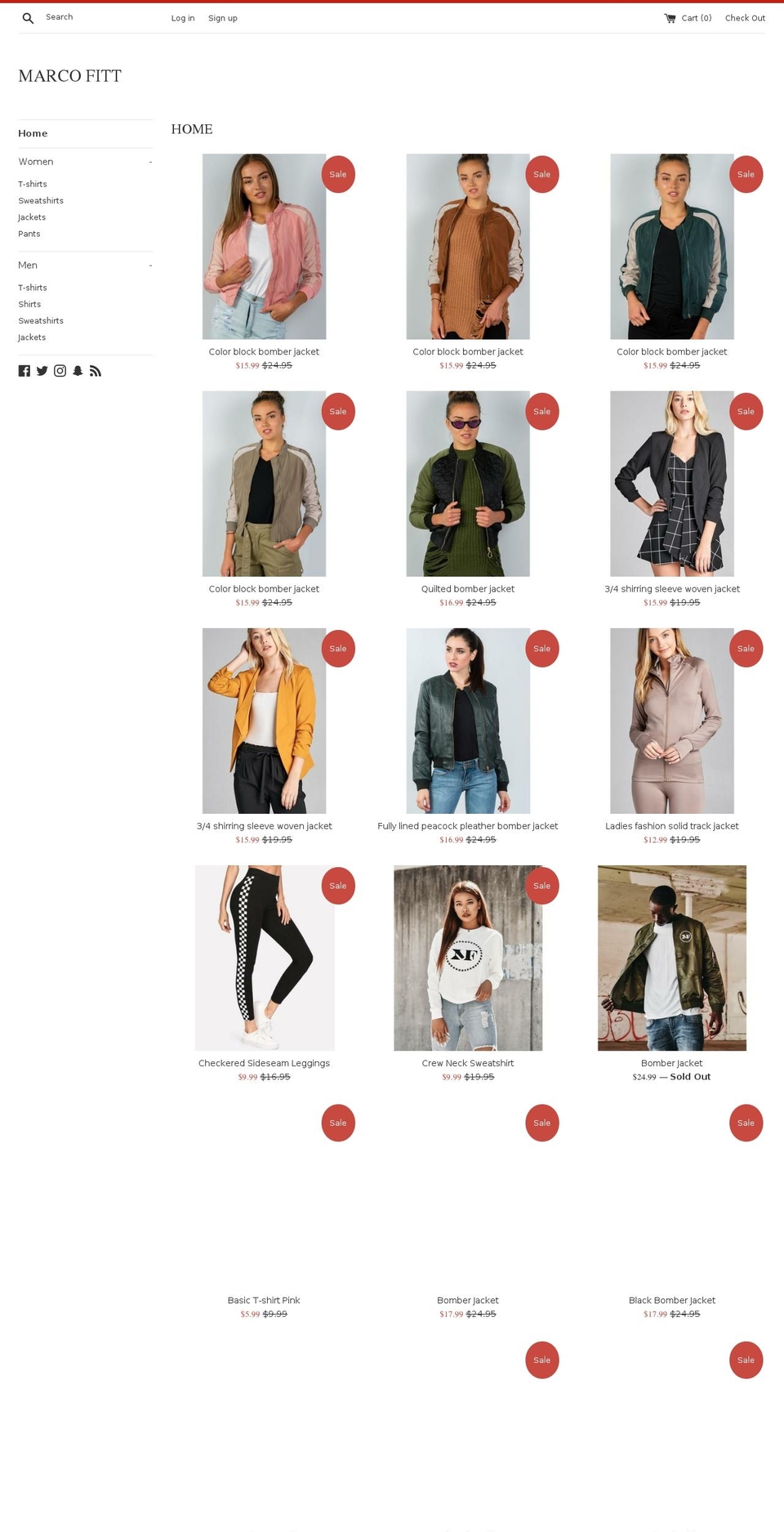 marcofitt.com shopify website screenshot