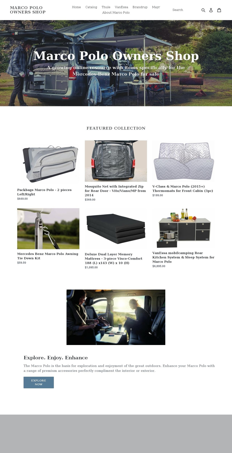 marcopoloshop.com.au shopify website screenshot