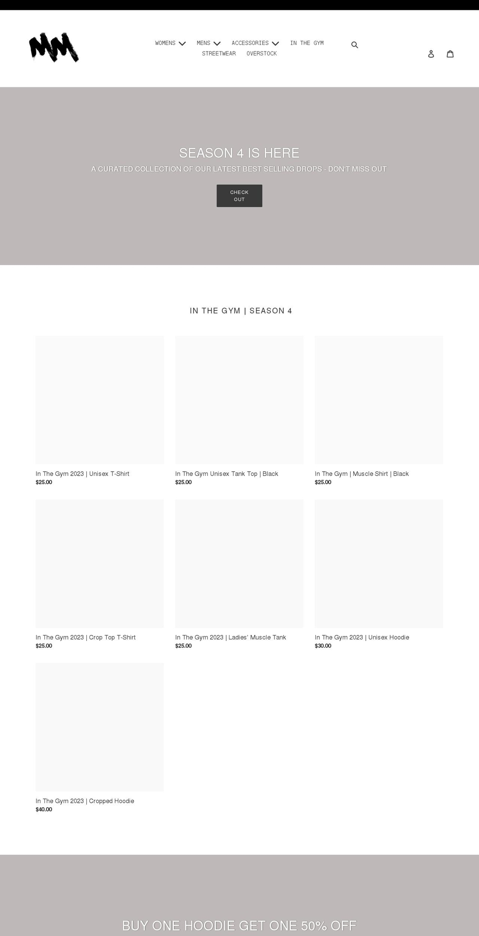 marcusmoracollection.com shopify website screenshot