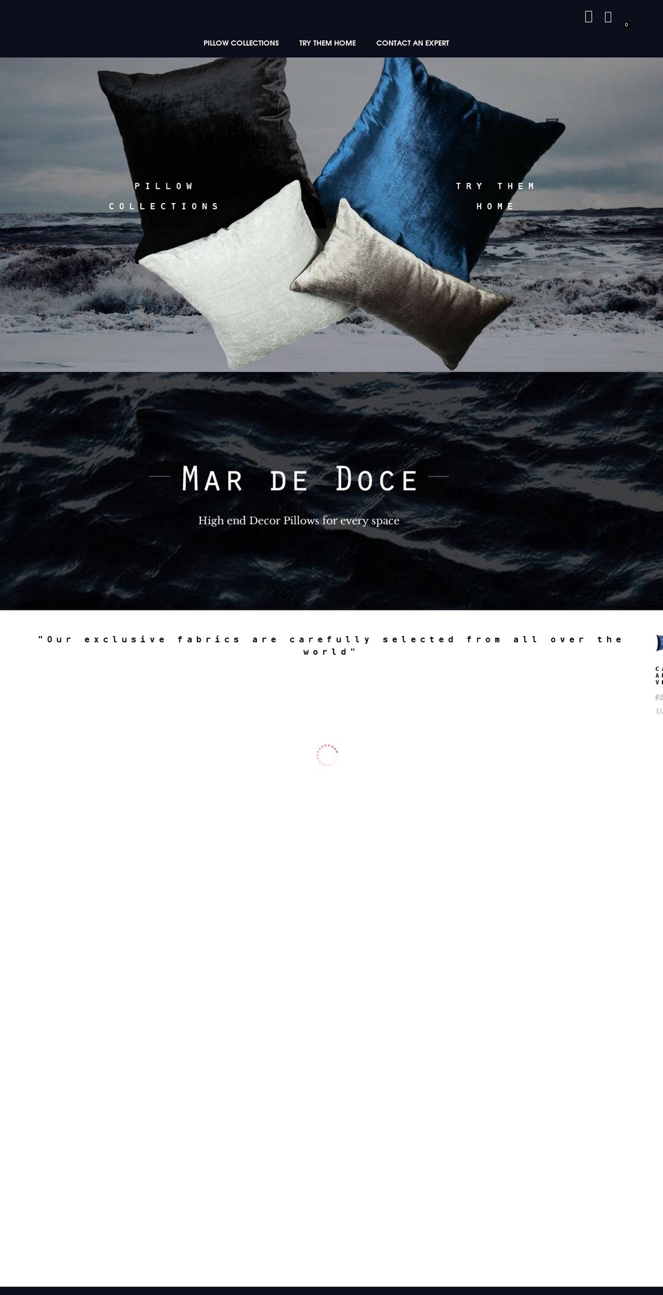 mardedoceusa.com shopify website screenshot