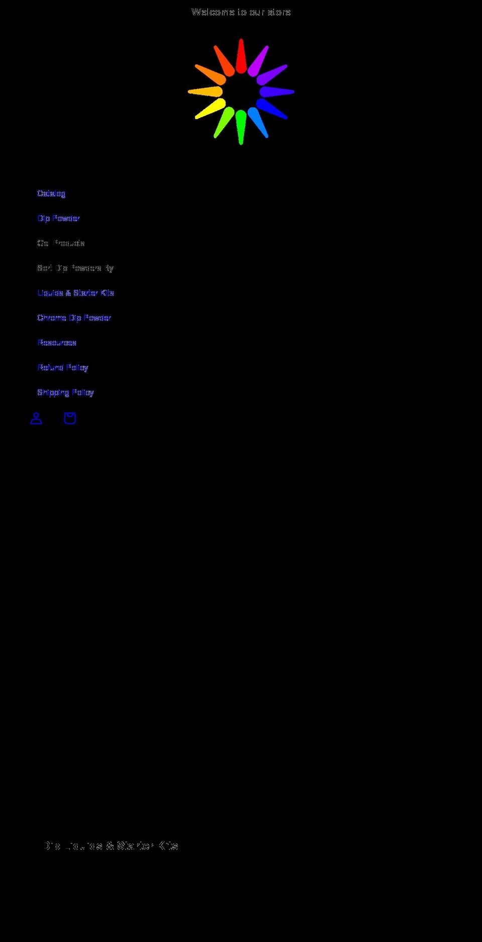 mardigrasnails.com shopify website screenshot