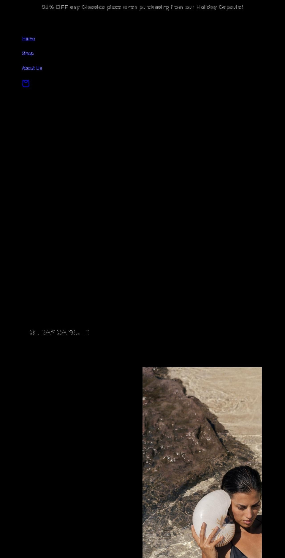 mareaswim.com shopify website screenshot