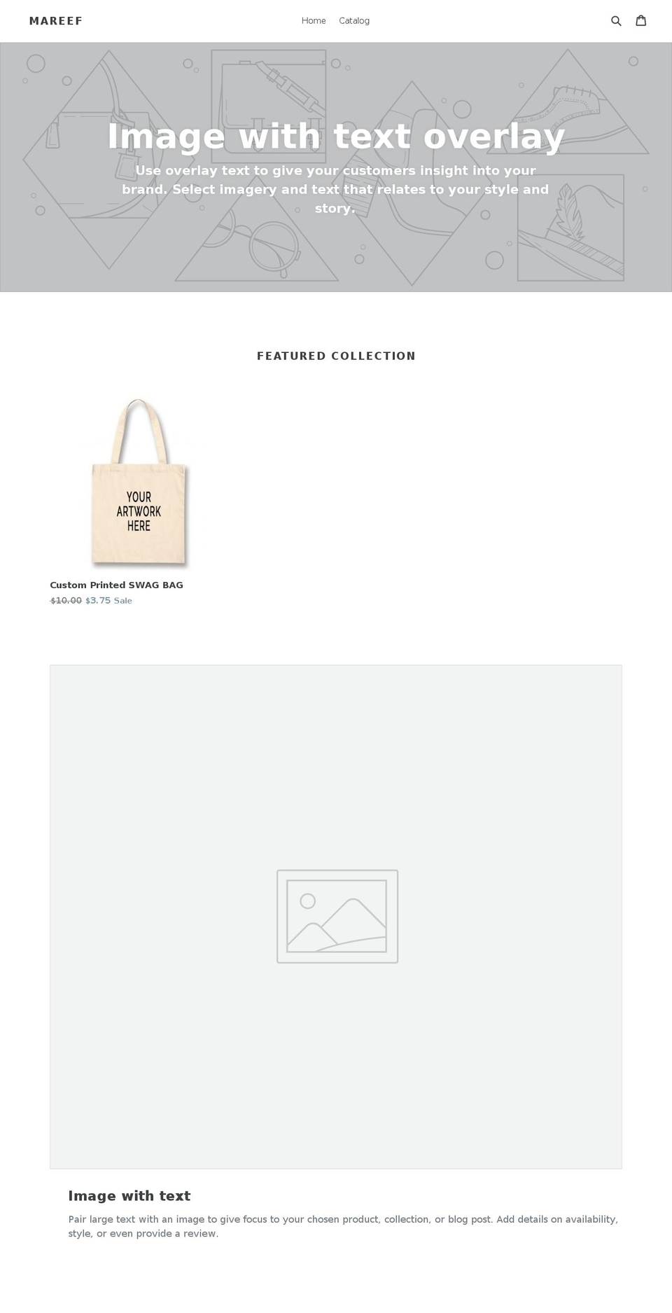 mareef.com — Shopify storefront screenshot