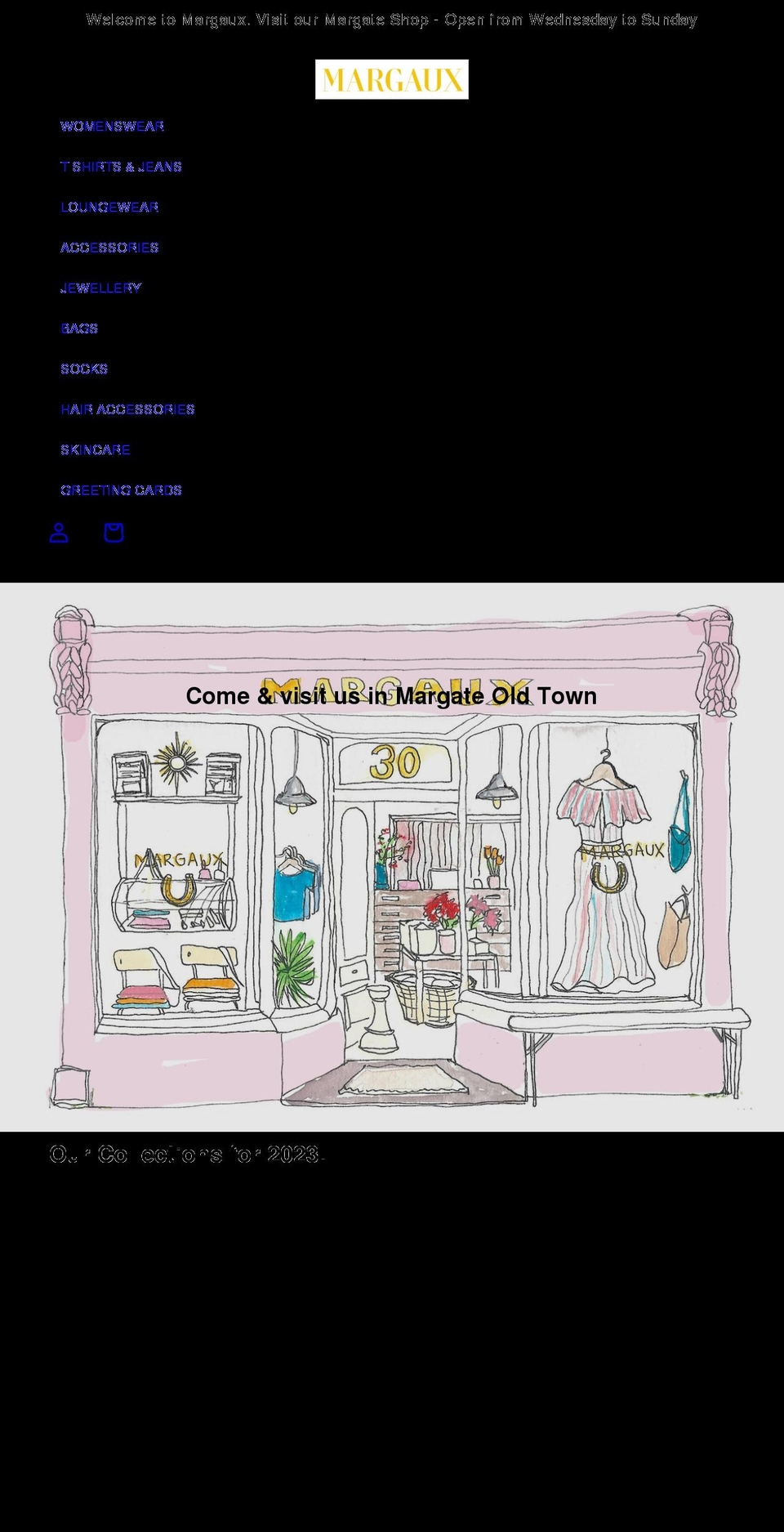 margauxhome.co.uk shopify website screenshot