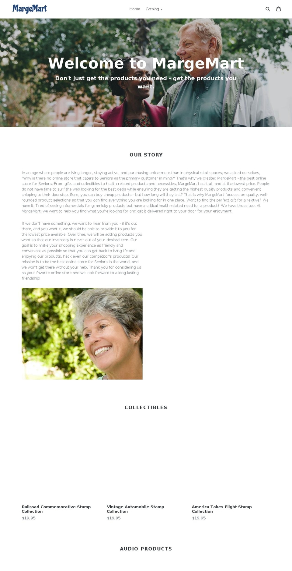 margemart.com — Shopify storefront screenshot