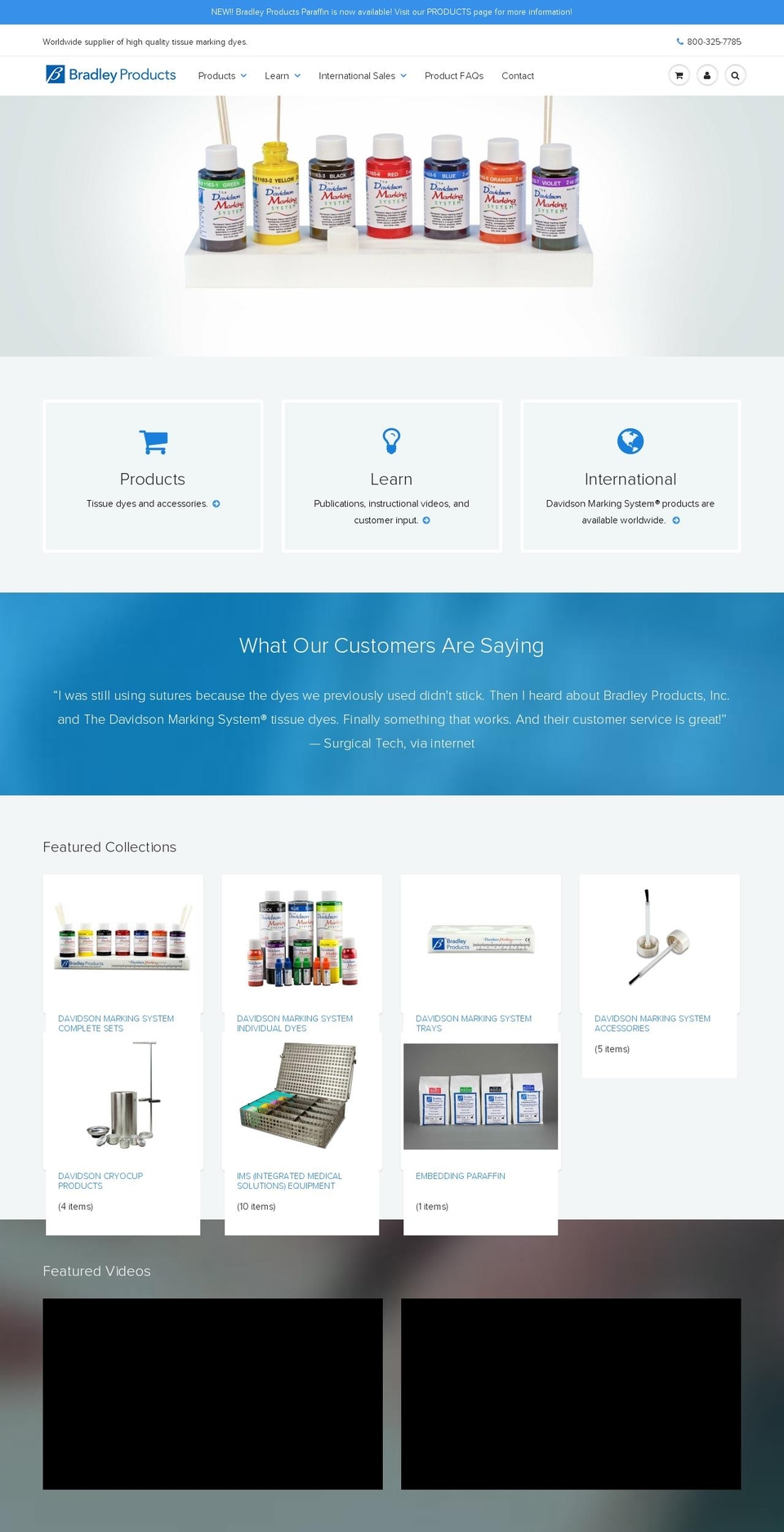 marginmarkingdyes.com — Shopify storefront screenshot