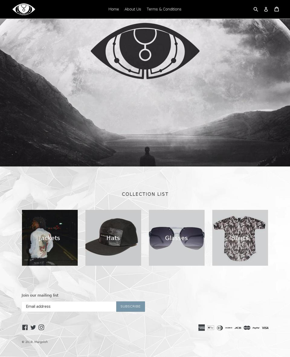 margoloh.com shopify website screenshot
