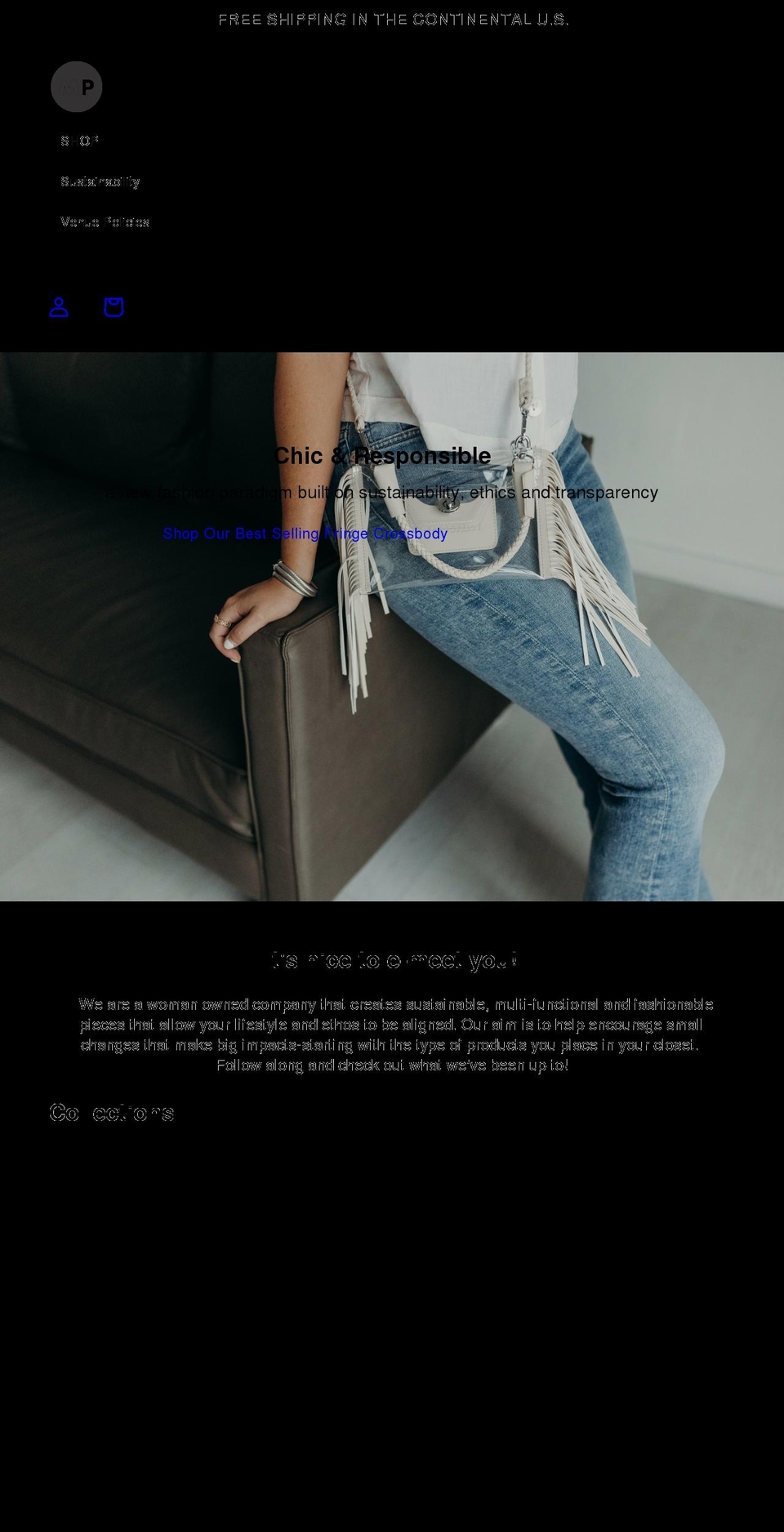 margopaige.com shopify website screenshot