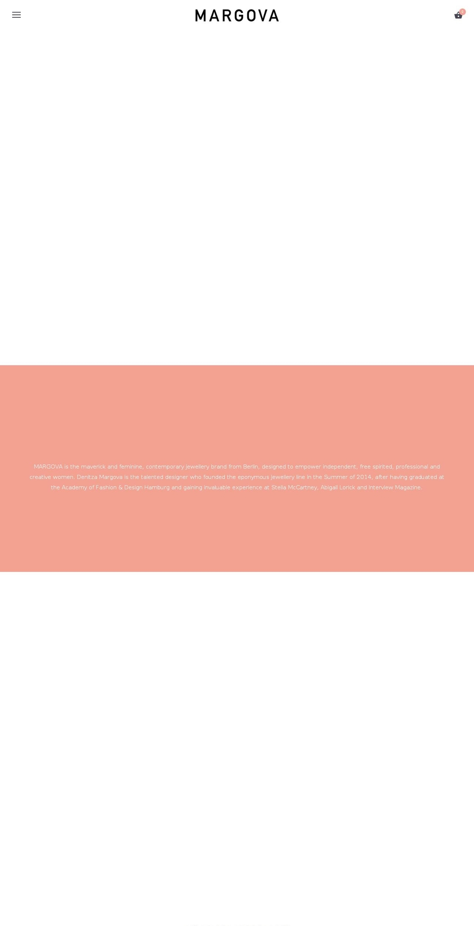 margova.com shopify website screenshot