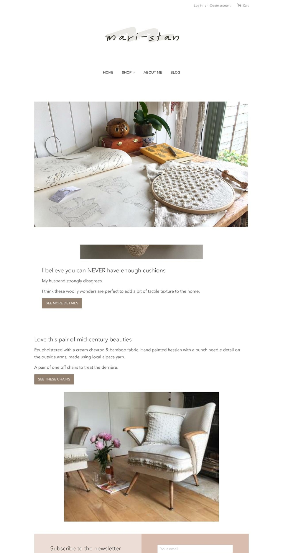 mari-stan.com — Shopify storefront screenshot