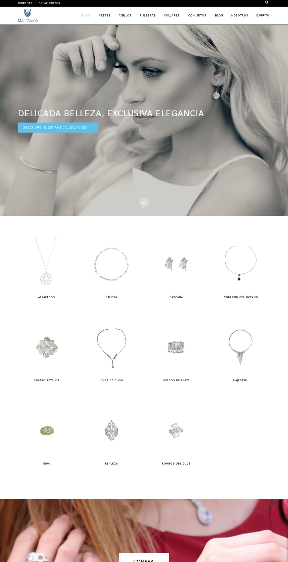 mari-vanna.com shopify website screenshot