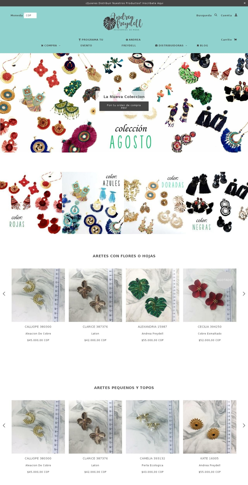mariabohemia.com — Shopify storefront screenshot