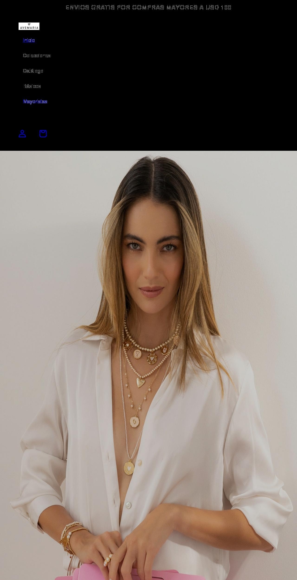 mariabolivia.com shopify website screenshot