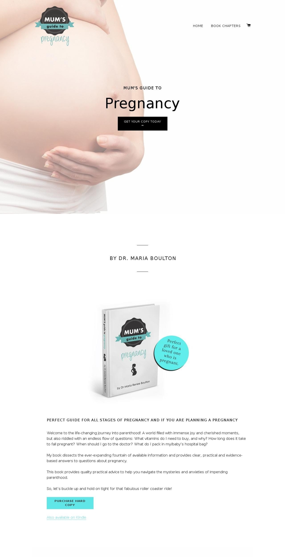 Doctor Mum Shopify theme site example mariaboulton.com