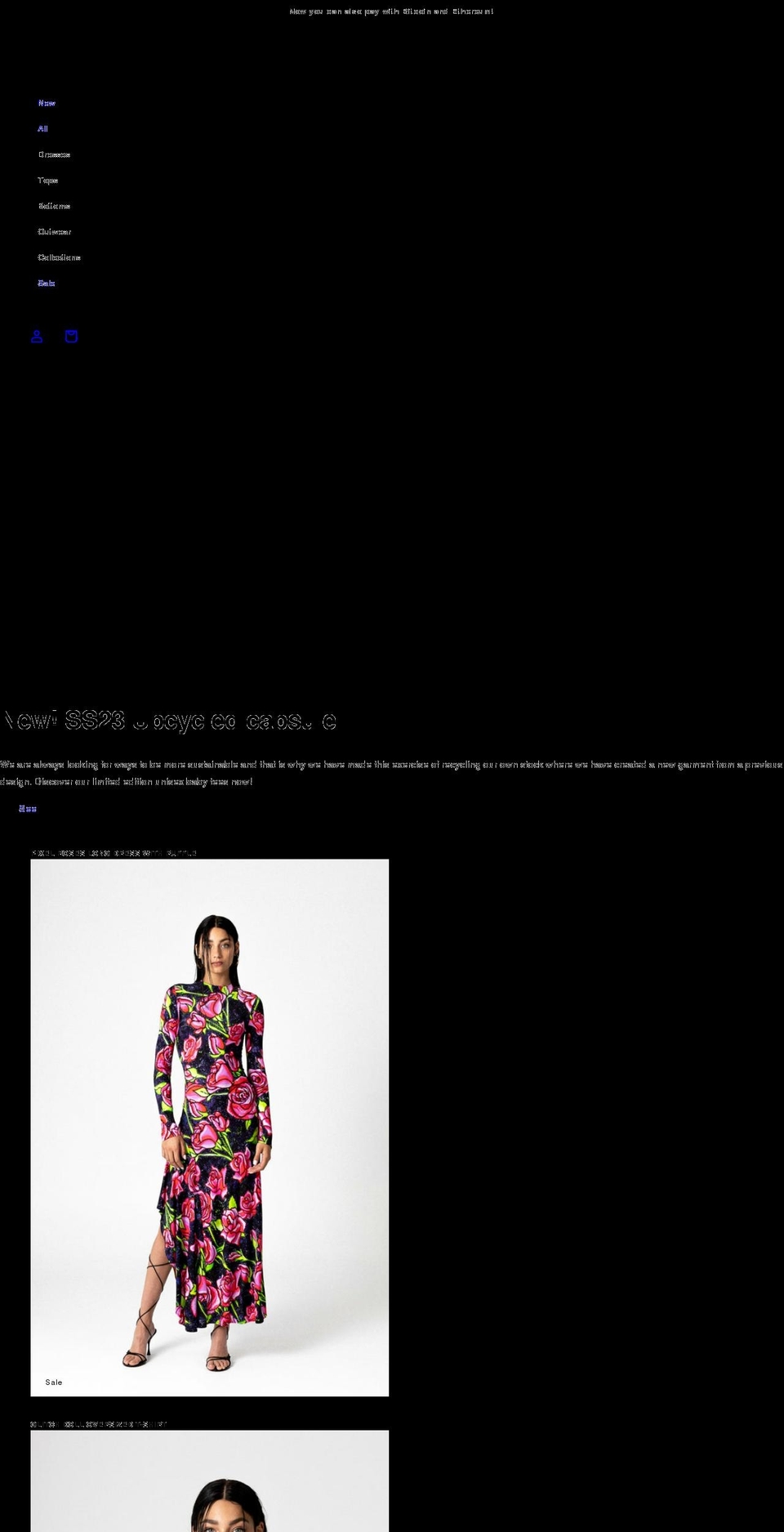 mariaescote.com shopify website screenshot