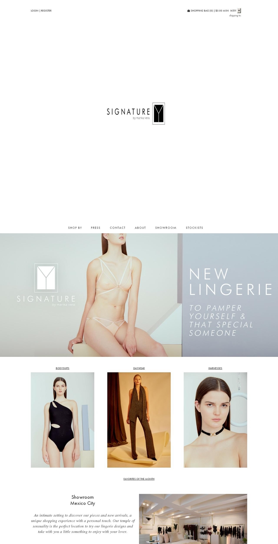 marikavera.myshopify.com shopify website screenshot