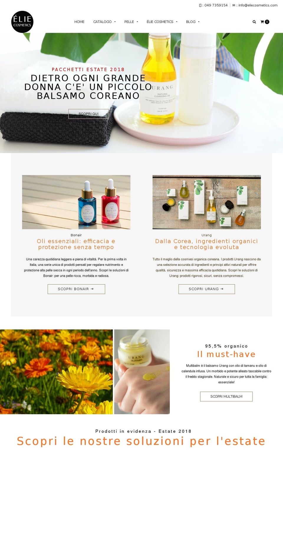 marinelloshop.com — Shopify storefront screenshot