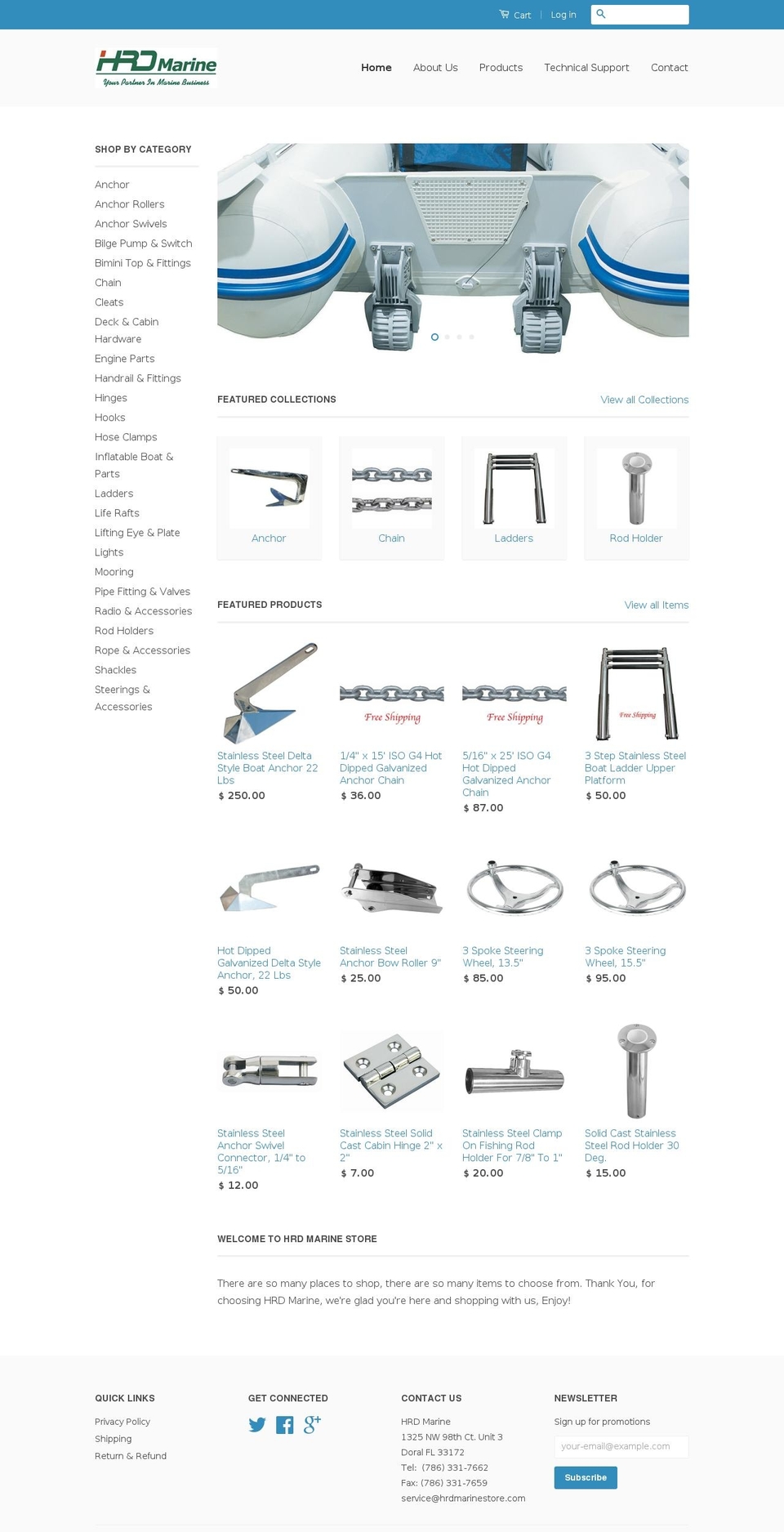 marinepro.org shopify website screenshot