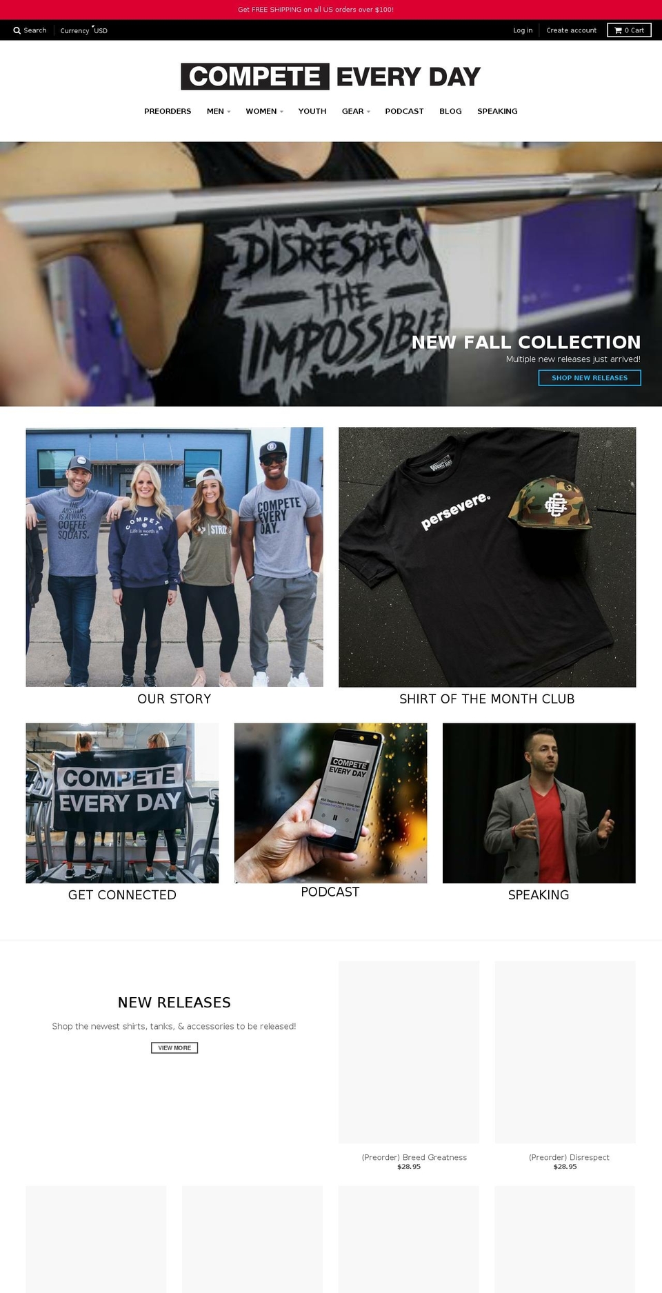 marinewodapparel.com — Shopify storefront screenshot