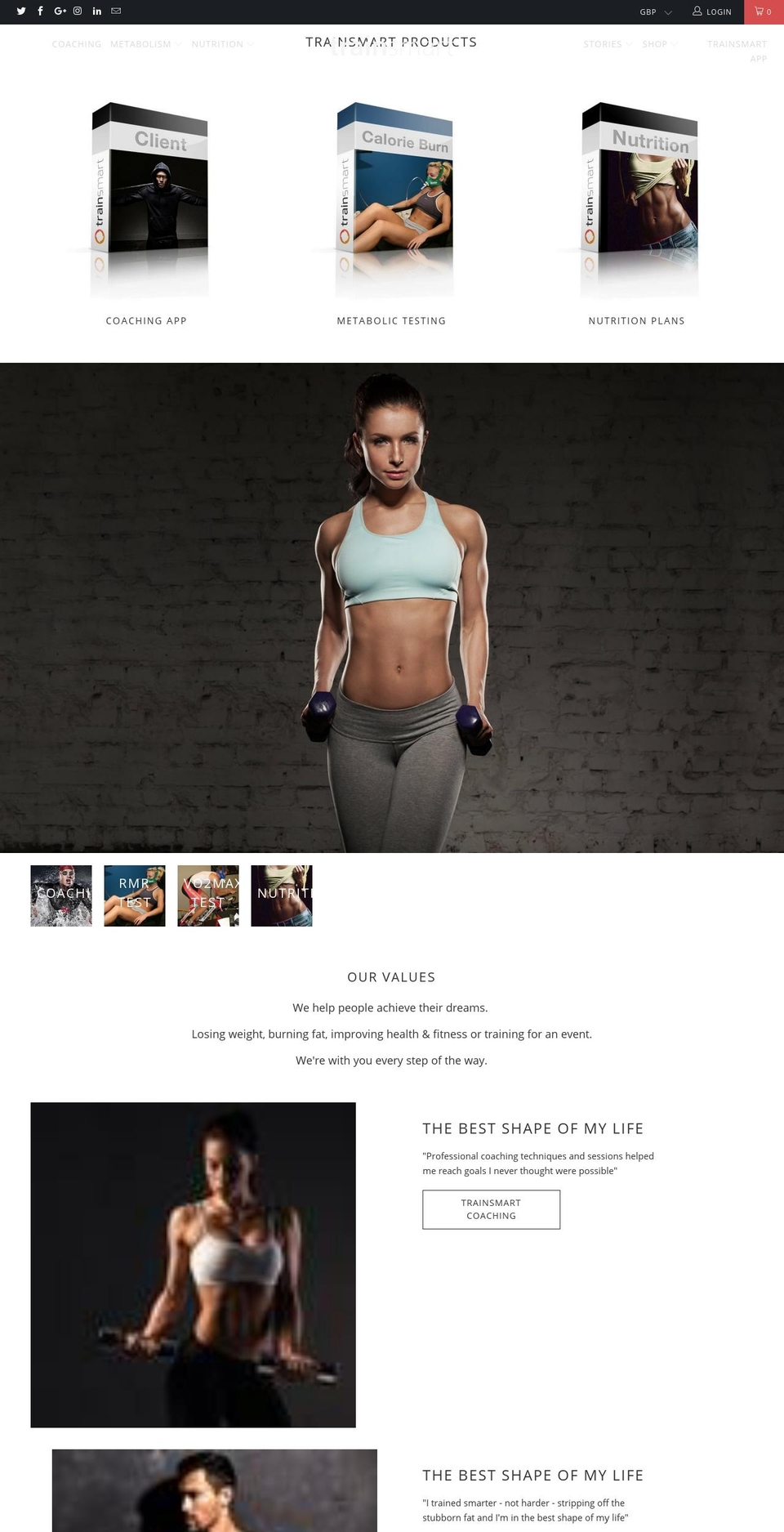 Turbo 3.1.2 Shopify theme site example mark-clarke.myshopify.com