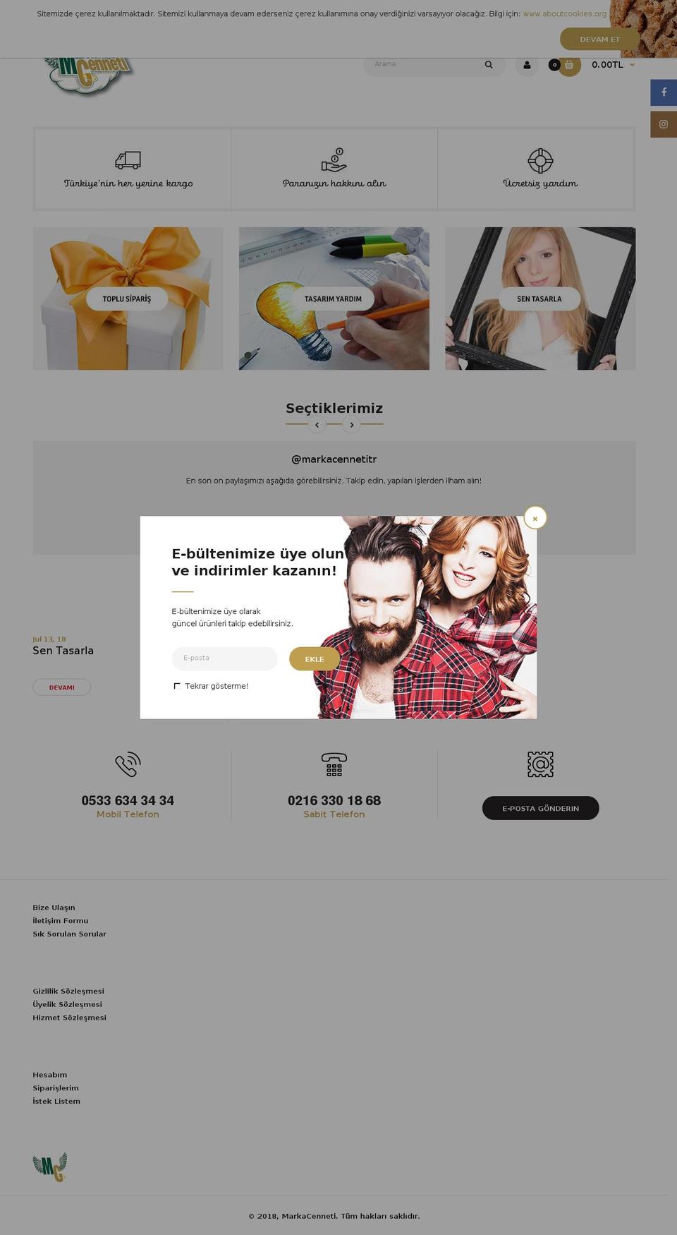 Fastor Fashion6 Shopify theme site example markacenneti.com