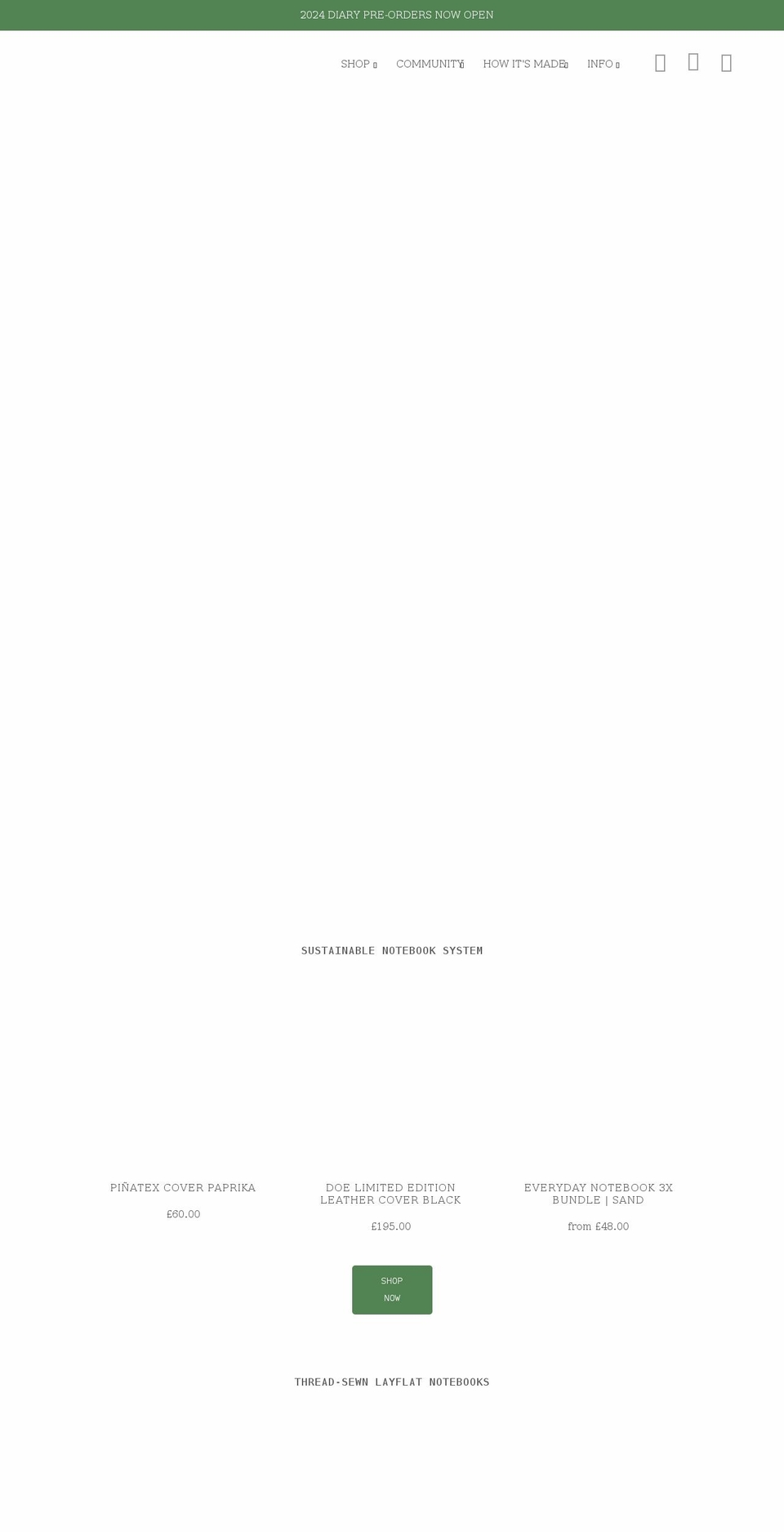 markandfold.com shopify website screenshot