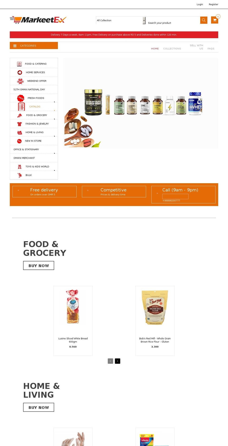 markeetex.com — Shopify storefront screenshot